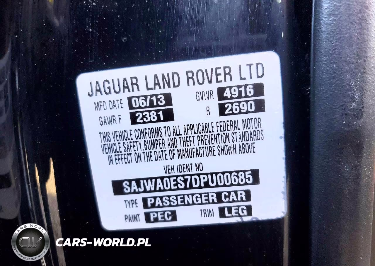 2013 Jaguar Xf VIN:SAJWA0ES7DPU00685 - 12
