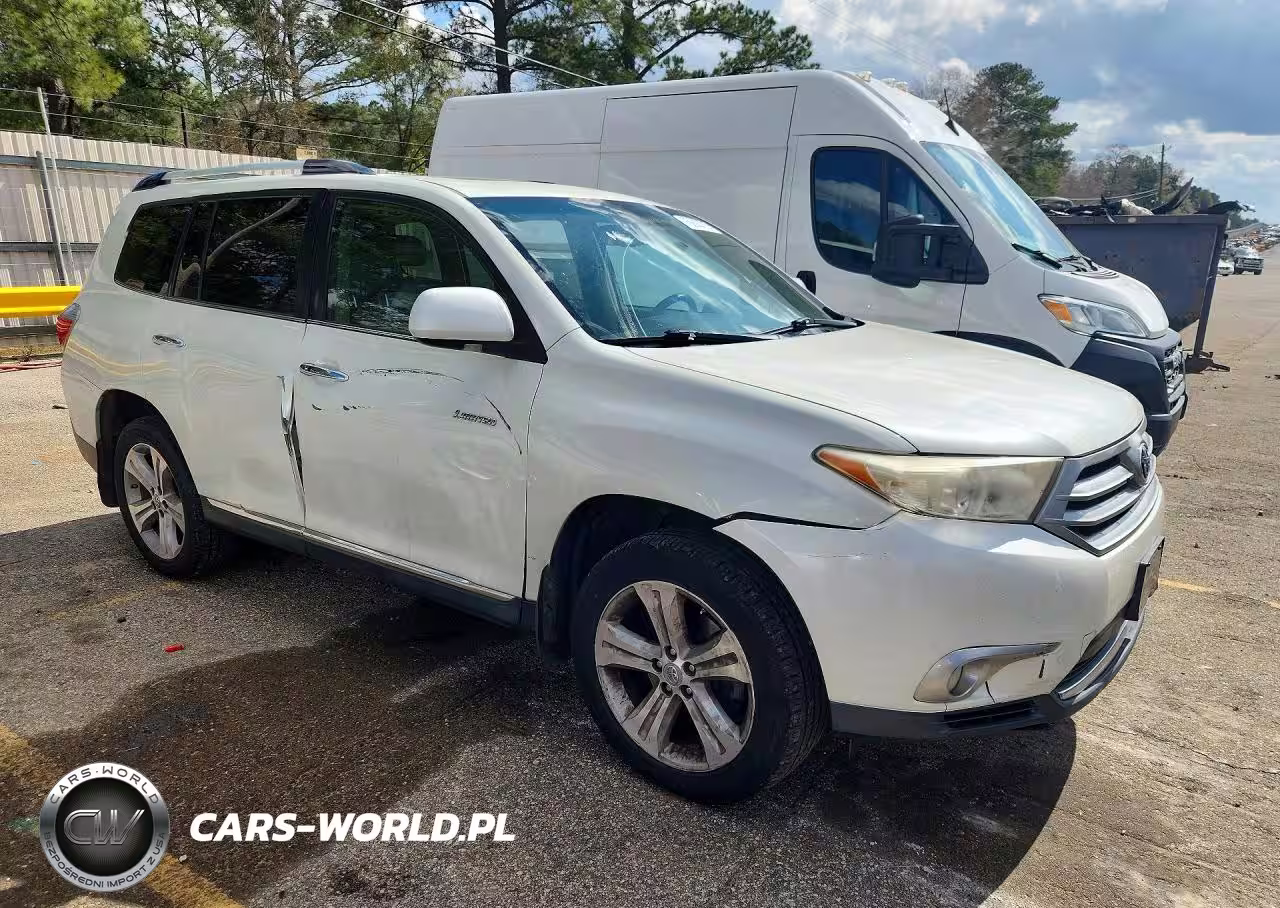 2013 Toyota Highlander Limited VIN:5TDDK3EH9DS269449 - 4