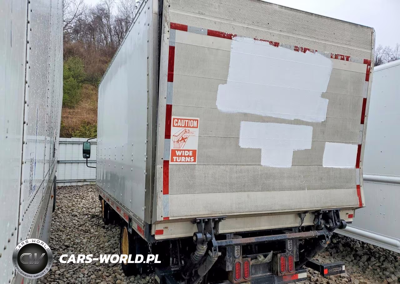 2011 Isuzu Nqr Box Truck VIN:JALE5W164B7901443 - 2
