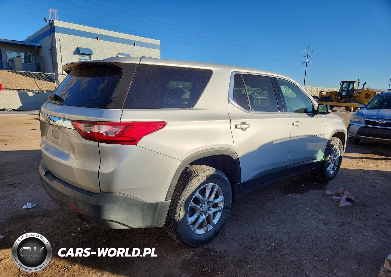 2021 Chevrolet Traverse Ls VIN:1GNEVFKW9MJ243440 - 3