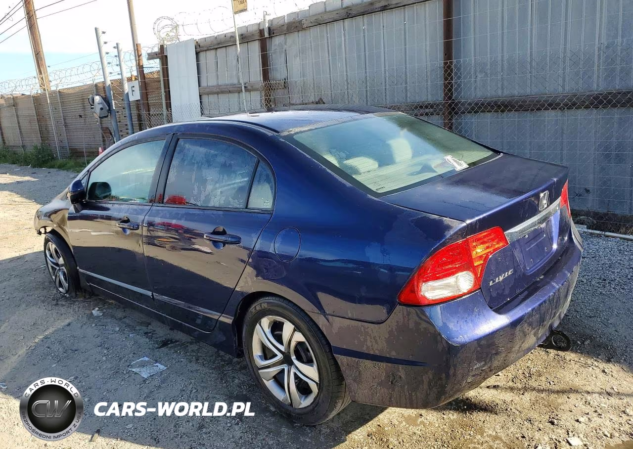 2009 Honda Civic Lx VIN:19XFA16579E022310 - 2