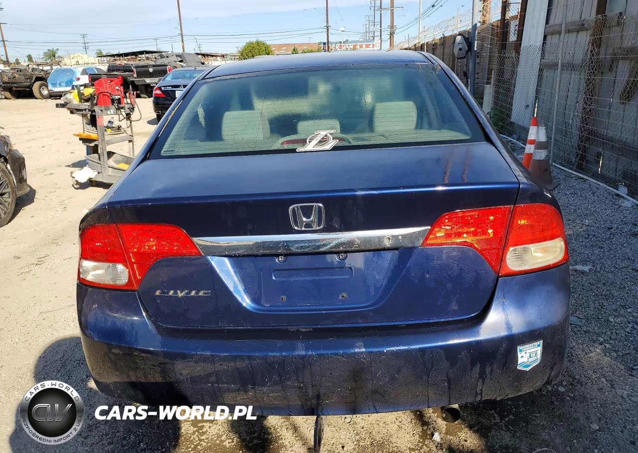 2009 Honda Civic Lx VIN:19XFA16579E022310 - 6
