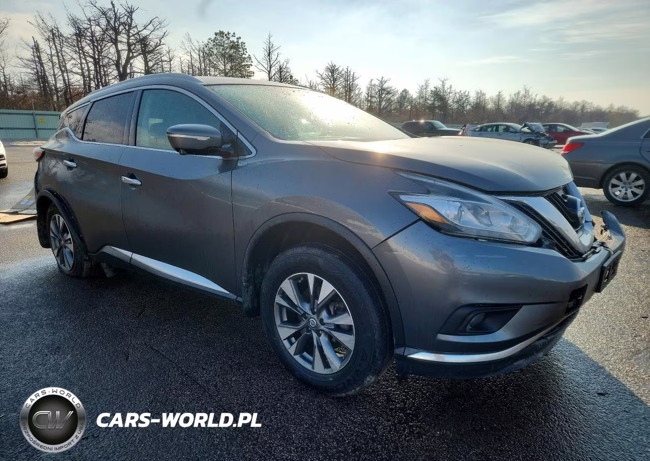 2015 Nissan Murano Sl VIN:5N1AZ2MH5FN277336 - 4