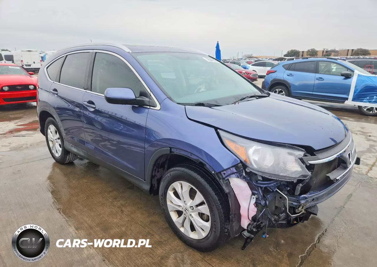 2013 Honda Cr-V Exl VIN:2HKRM3H74DH523027 - 4