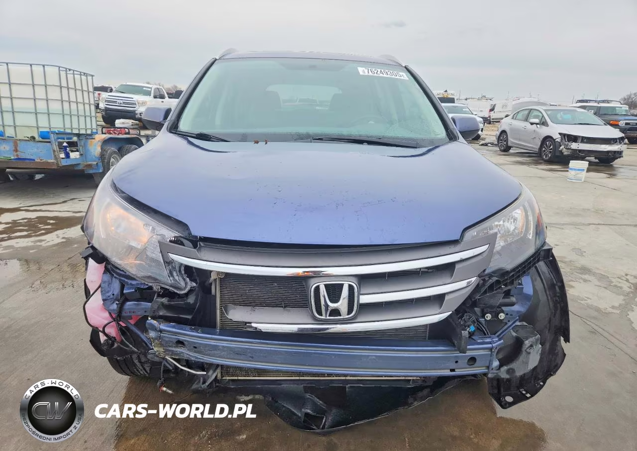 2013 Honda Cr-V Exl VIN:2HKRM3H74DH523027 - 5