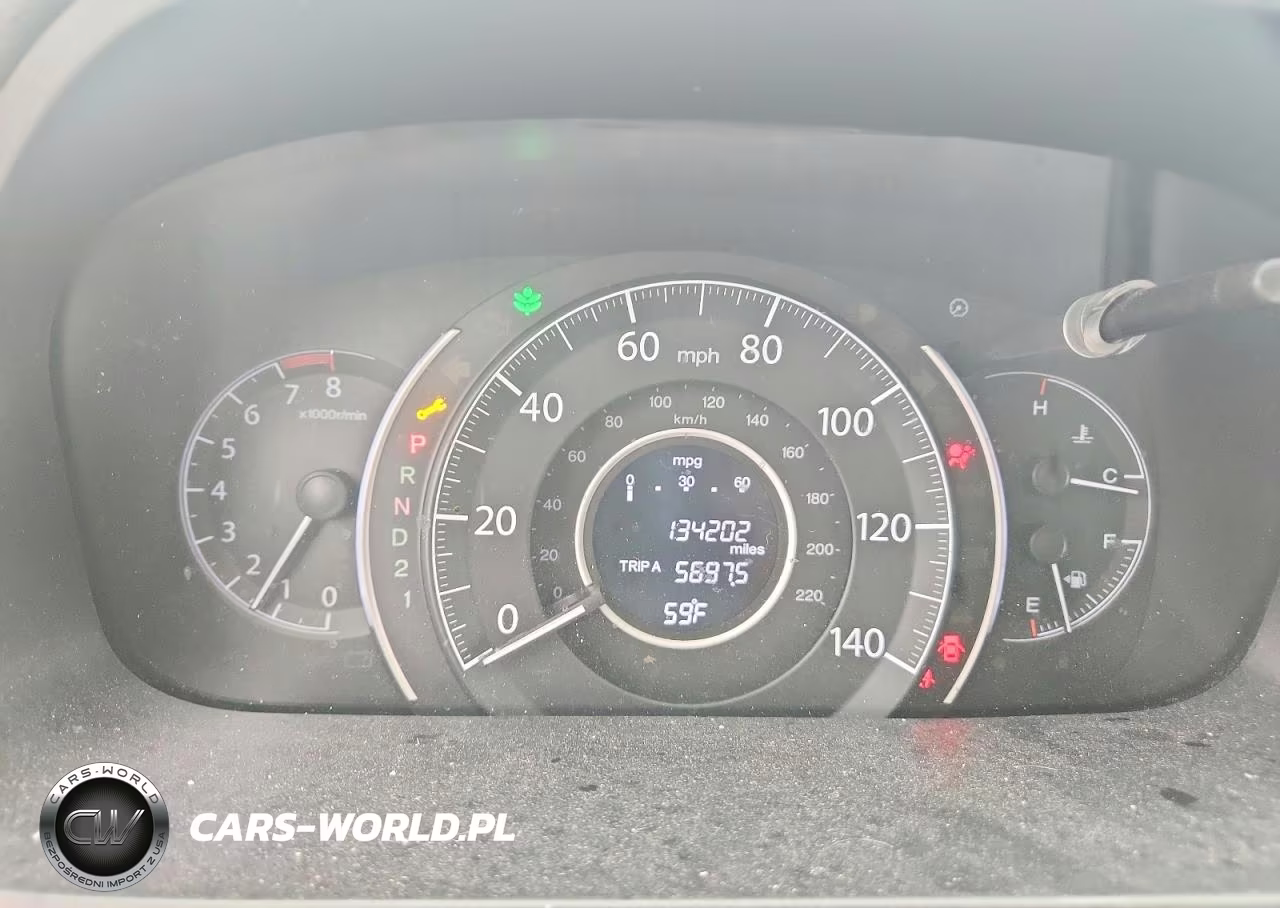2013 Honda Cr-V Exl VIN:2HKRM3H74DH523027 - 9