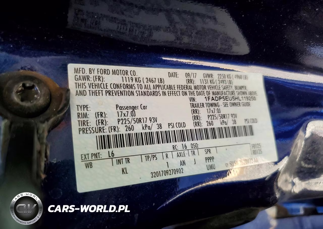 2017 Ford C-Max Se VIN:1FADP5EU5HL119250 - 13