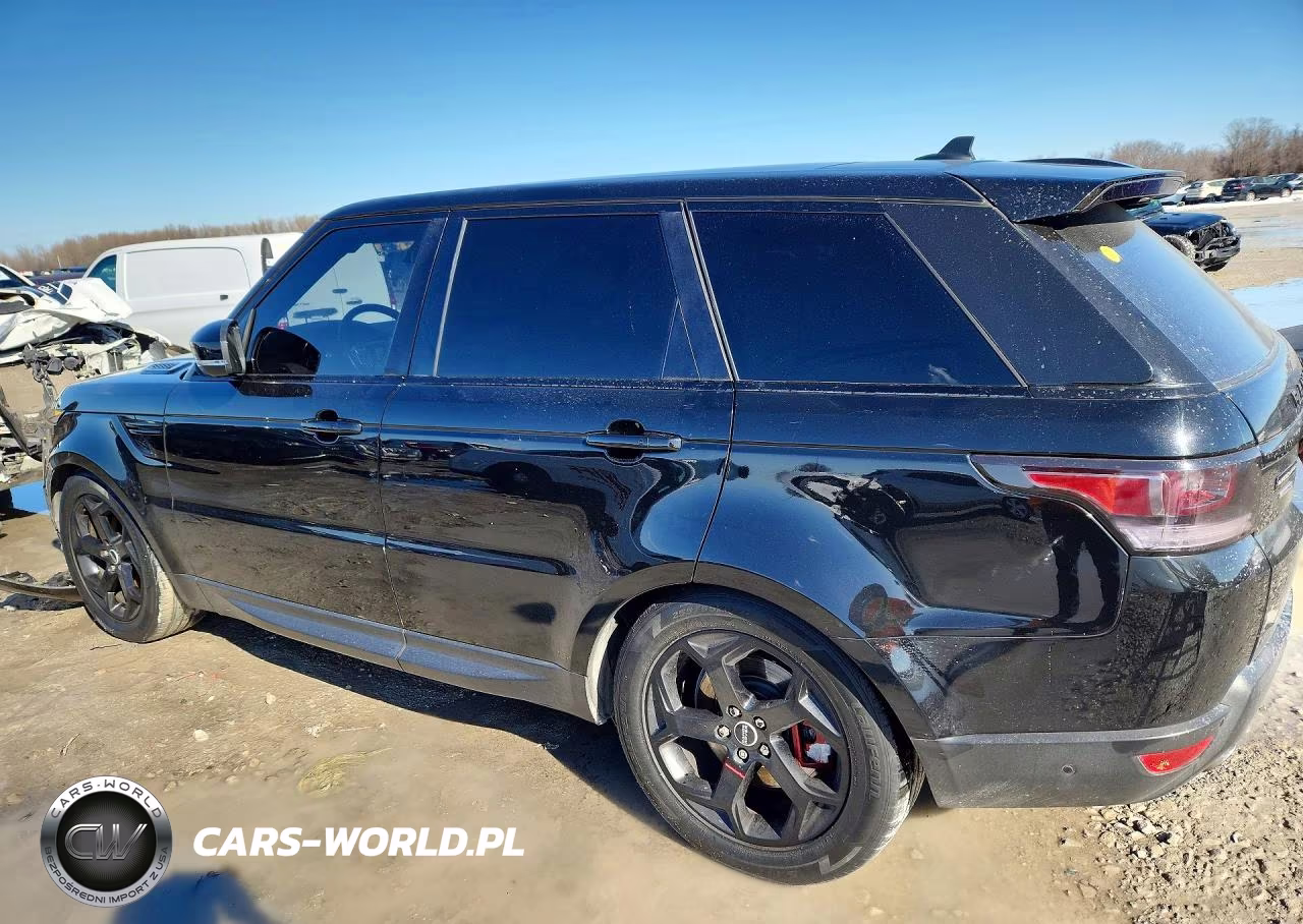 2016 Land Rover Range Rover Sport Hse VIN:SALWR2VF6GA577718 - 2