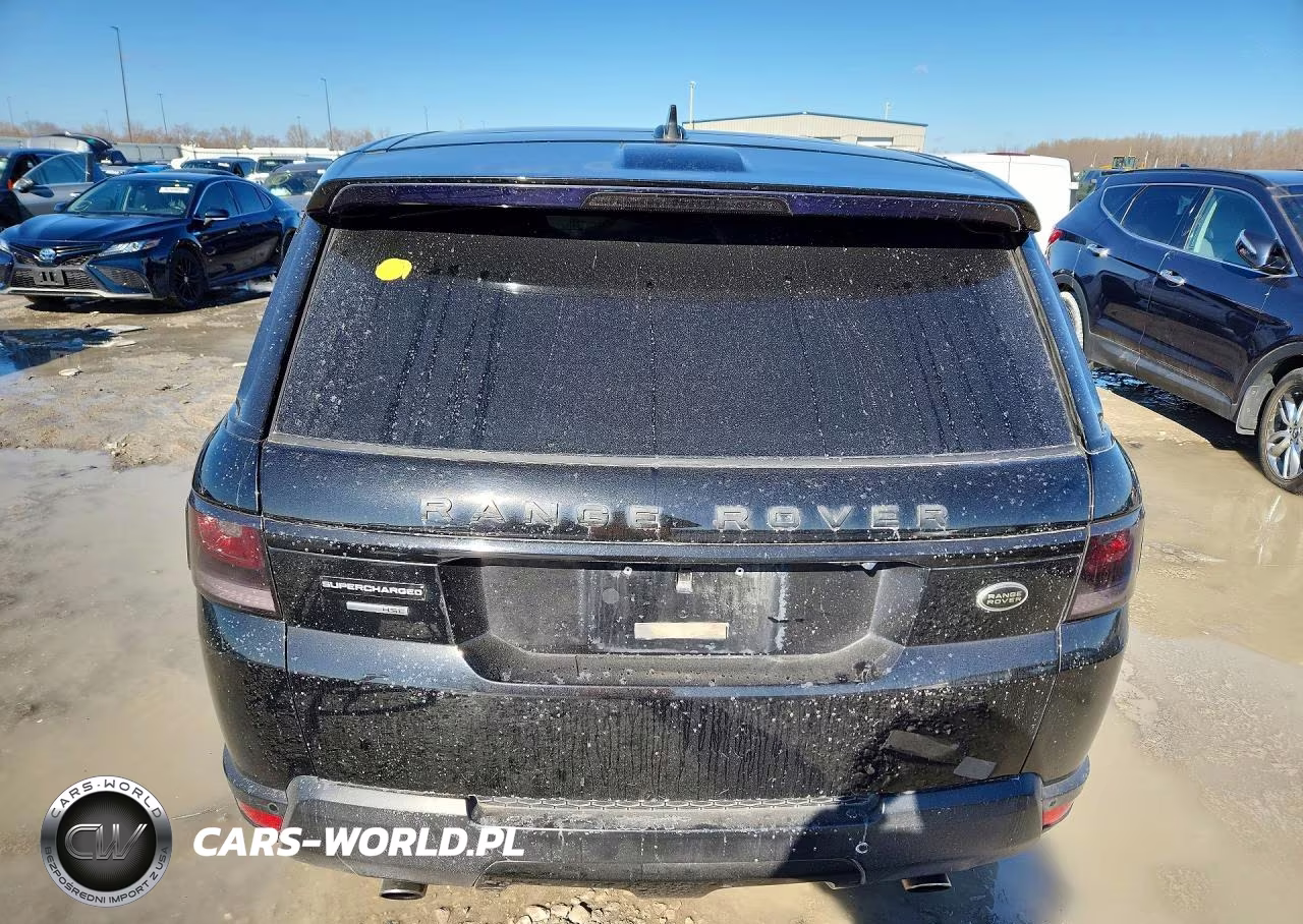 2016 Land Rover Range Rover Sport Hse VIN:SALWR2VF6GA577718 - 6