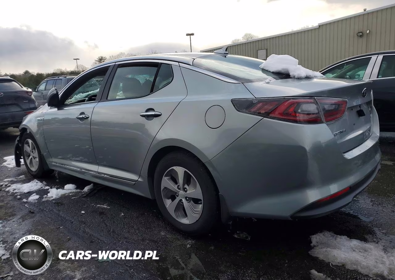 2015 Kia Optima Hybrid VIN:KNAGM4AD4F5081511 - 2