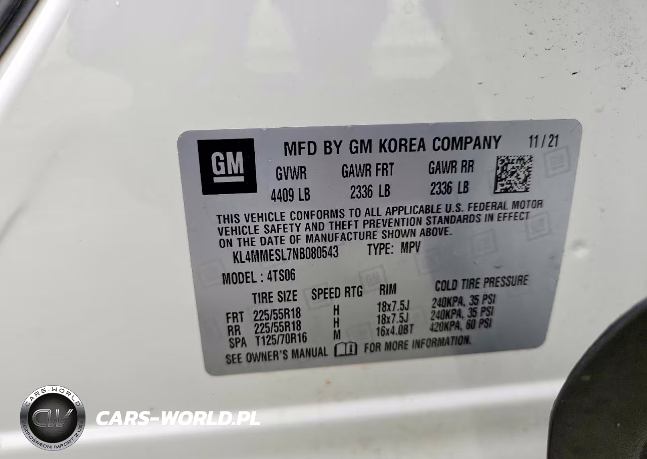 2022 Buick Encore Gx Select VIN:KL4MMESL7NB080543 - 13