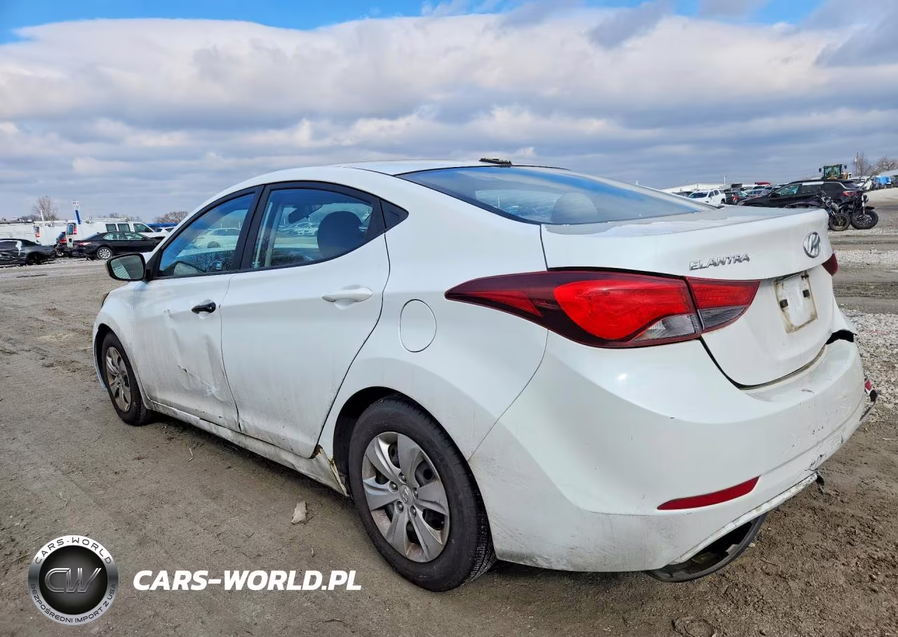 2016 Hyundai Elantra Se VIN:5NPDH4AEXGH700505 - 2