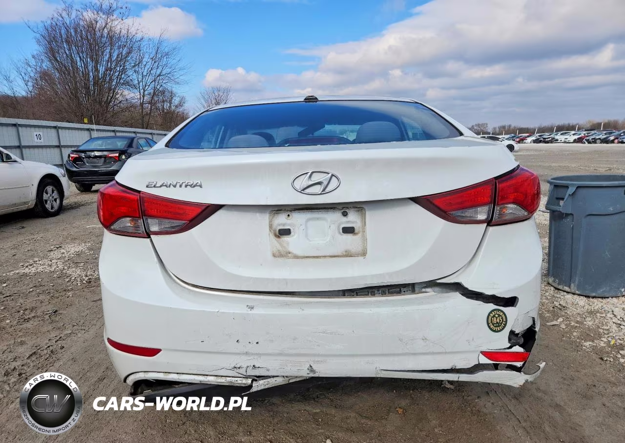 2016 Hyundai Elantra Se VIN:5NPDH4AEXGH700505 - 6