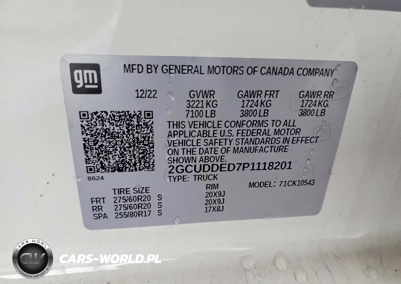 2023 Chevrolet Silverado K1500 Lt VIN:2GCUDDED7P1118201 - 13