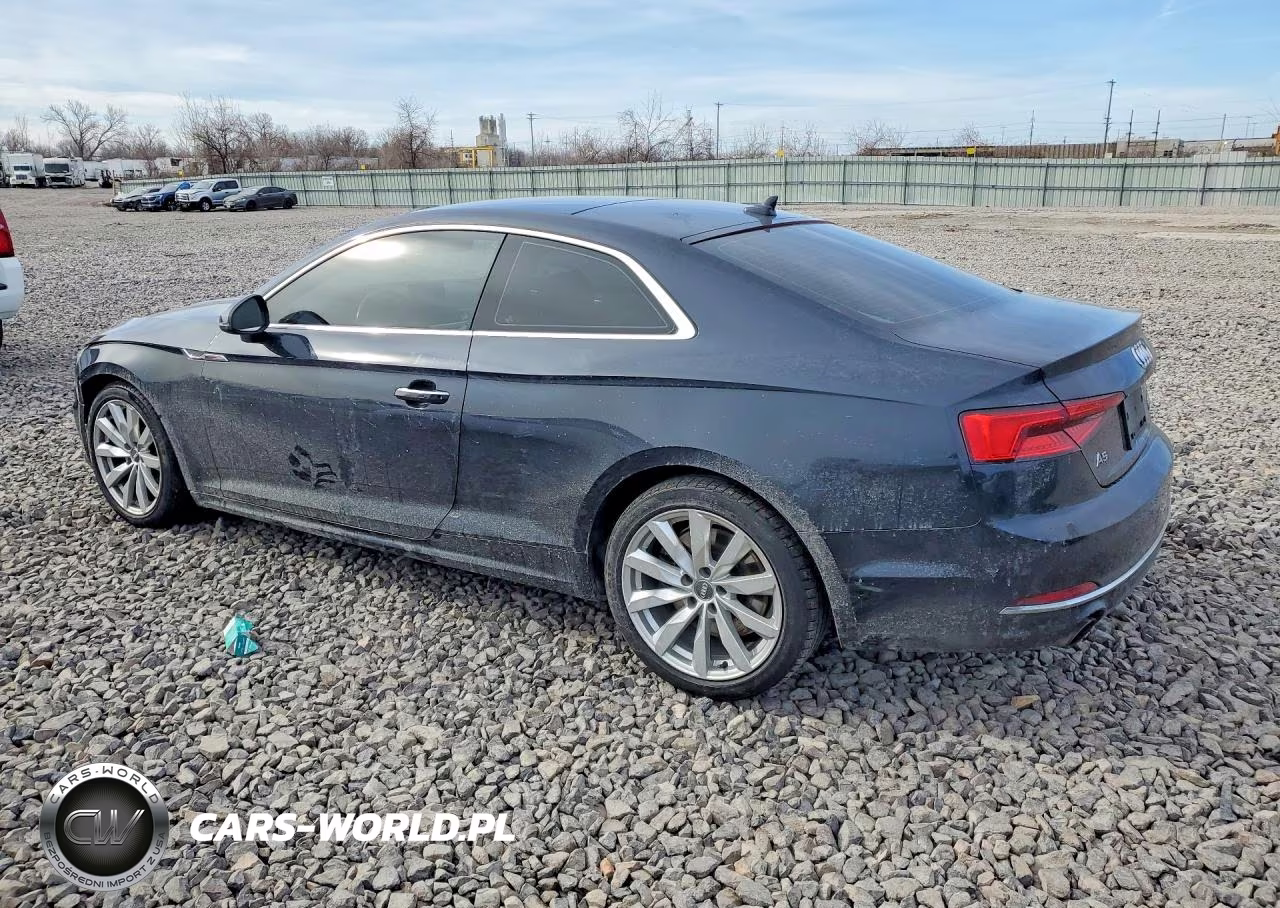 2018 Audi A5 Premium VIN:WAUNNAF50JA005837 - 2