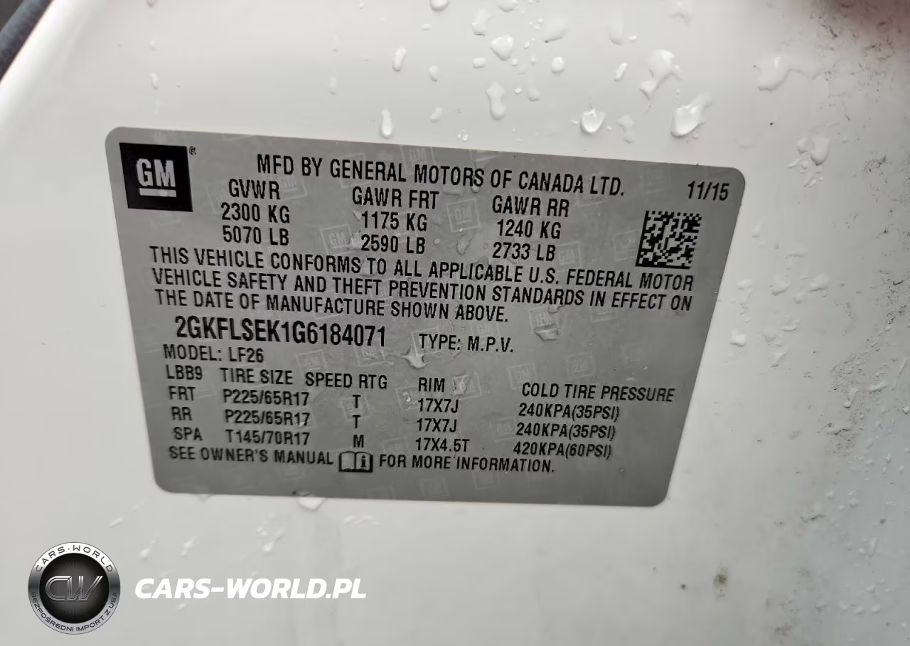 2016 GMC Terrain Sle VIN:2GKFLSEK1G6184071 - 13