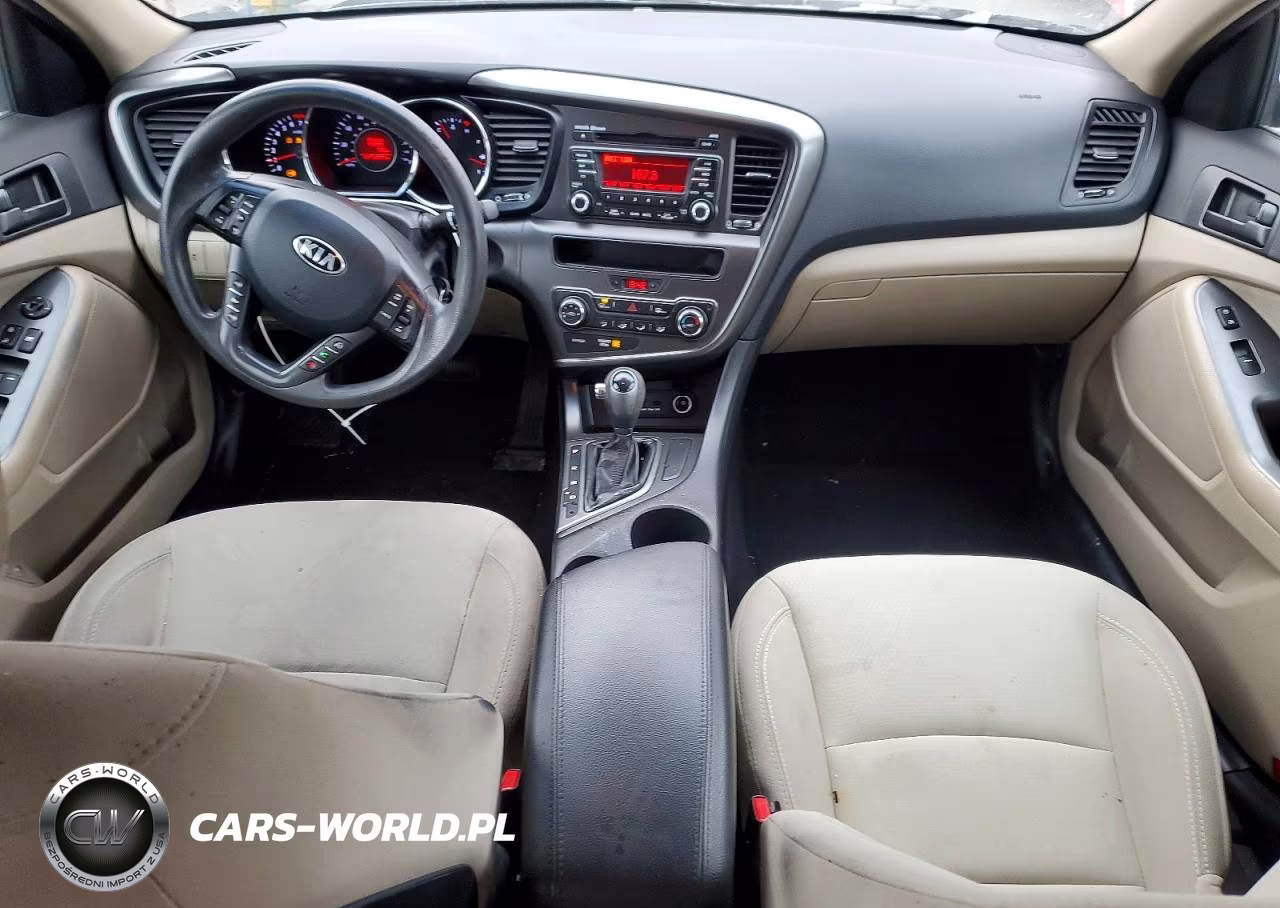 2013 Kia Optima Lx VIN:5XXGM4A75DG126770 - 8