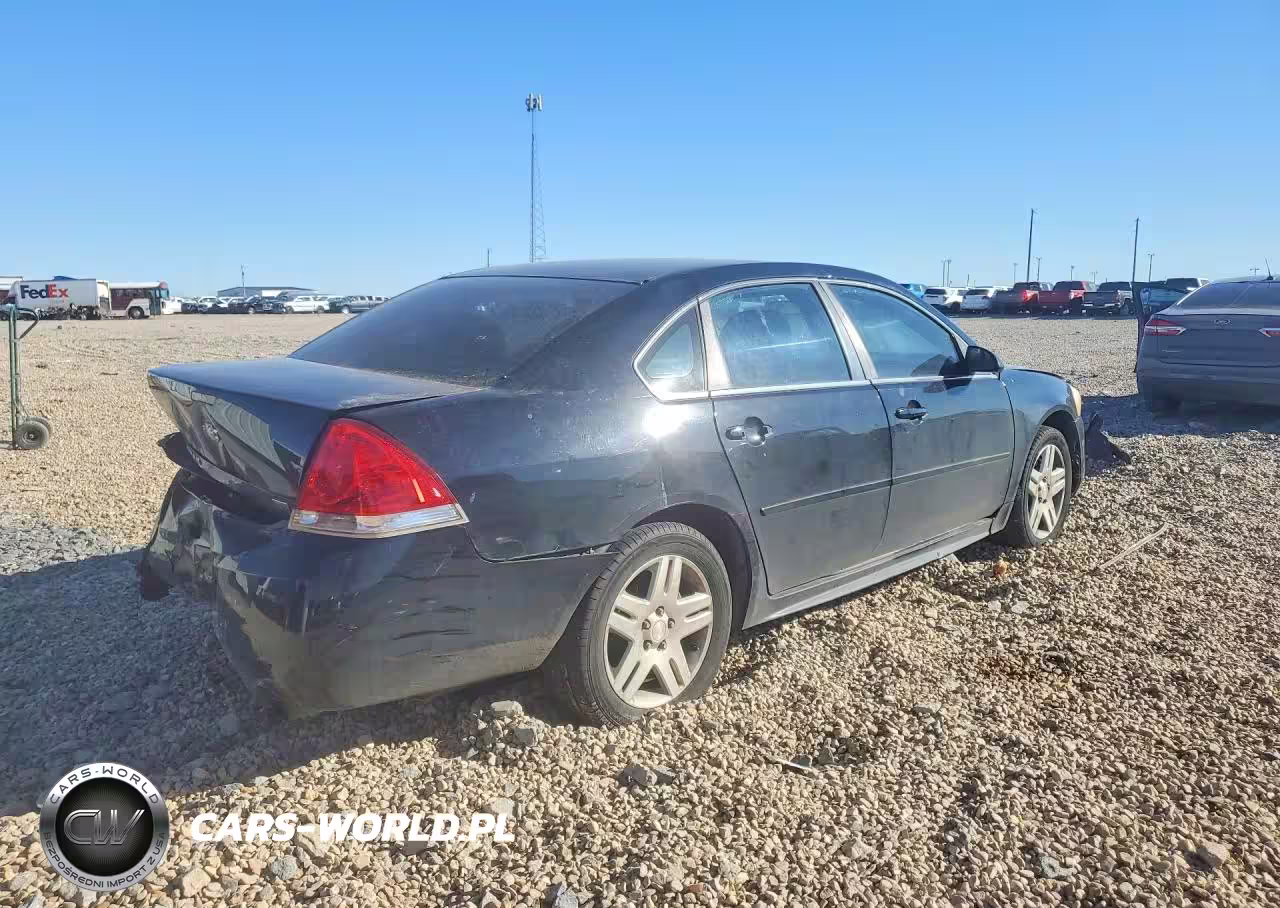 2012 Chevrolet Impala Lt VIN:2G1WG5E30C1234677 - 3