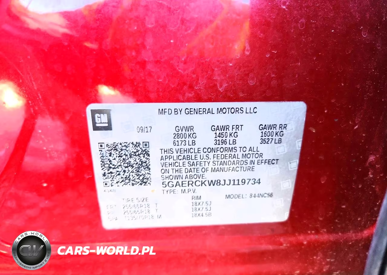 2018 Buick Enclave Premium VIN:5GAERCKW8JJ119734 - 14