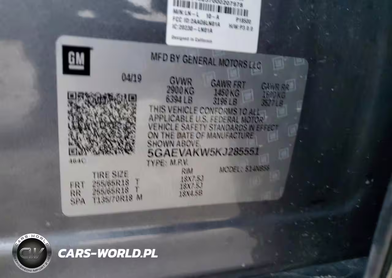 2019 Buick Enclave Essence VIN:5GAEVAKW5KJ285551 - 14