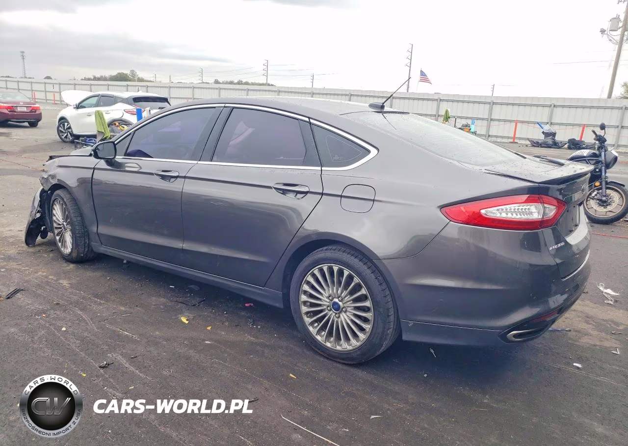 2015 Ford Fusion Titanium VIN:3FA6P0K94FR301225 - 2