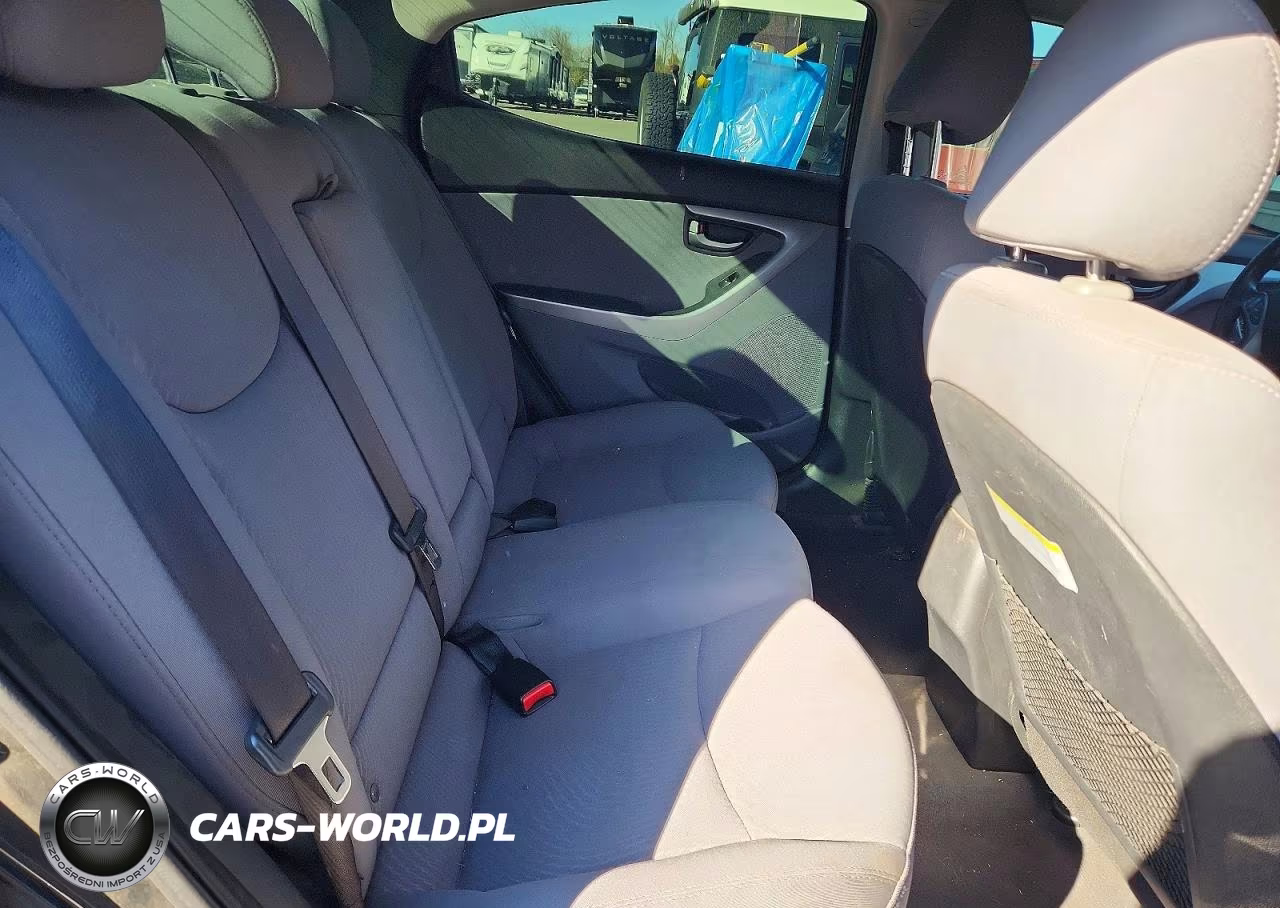 2014 Hyundai Elantra Se VIN:5NPDH4AE8EH503894 - 10