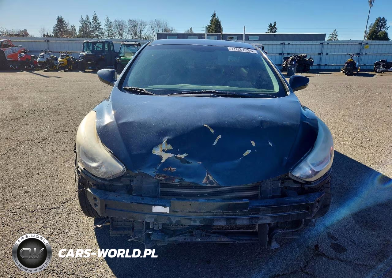 2014 Hyundai Elantra Se VIN:5NPDH4AE8EH503894 - 5
