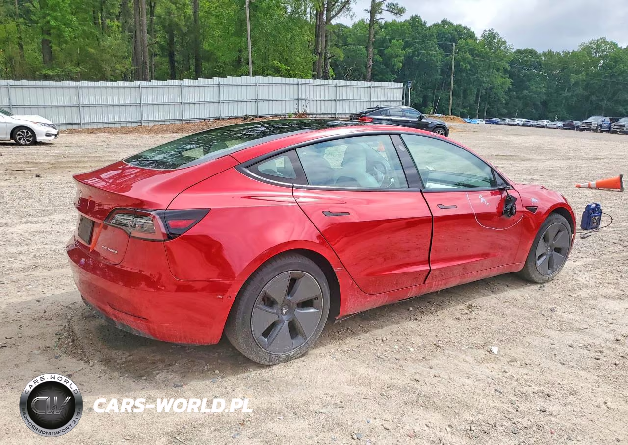 2021 Tesla Model 3 VIN:5YJ3E1EB7MF917989 - 3