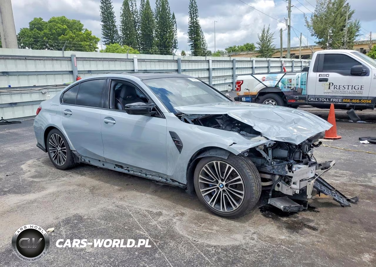 2022 BMW M3 Competition VIN:WBS33AY04NFN05194 - 4
