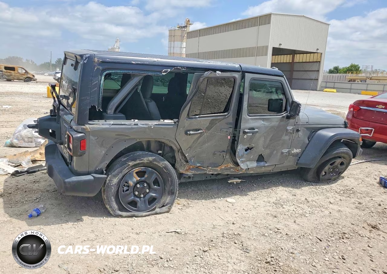 2020 Jeep Wrangler Unlimited Sport VIN:1C4HJXDG7LW133422 - 3