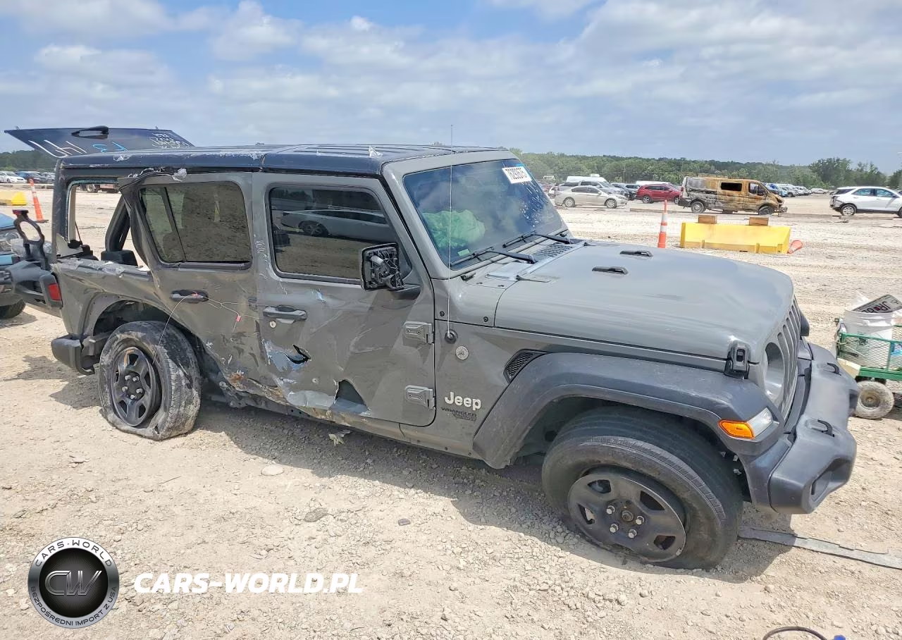 2020 Jeep Wrangler Unlimited Sport VIN:1C4HJXDG7LW133422 - 4