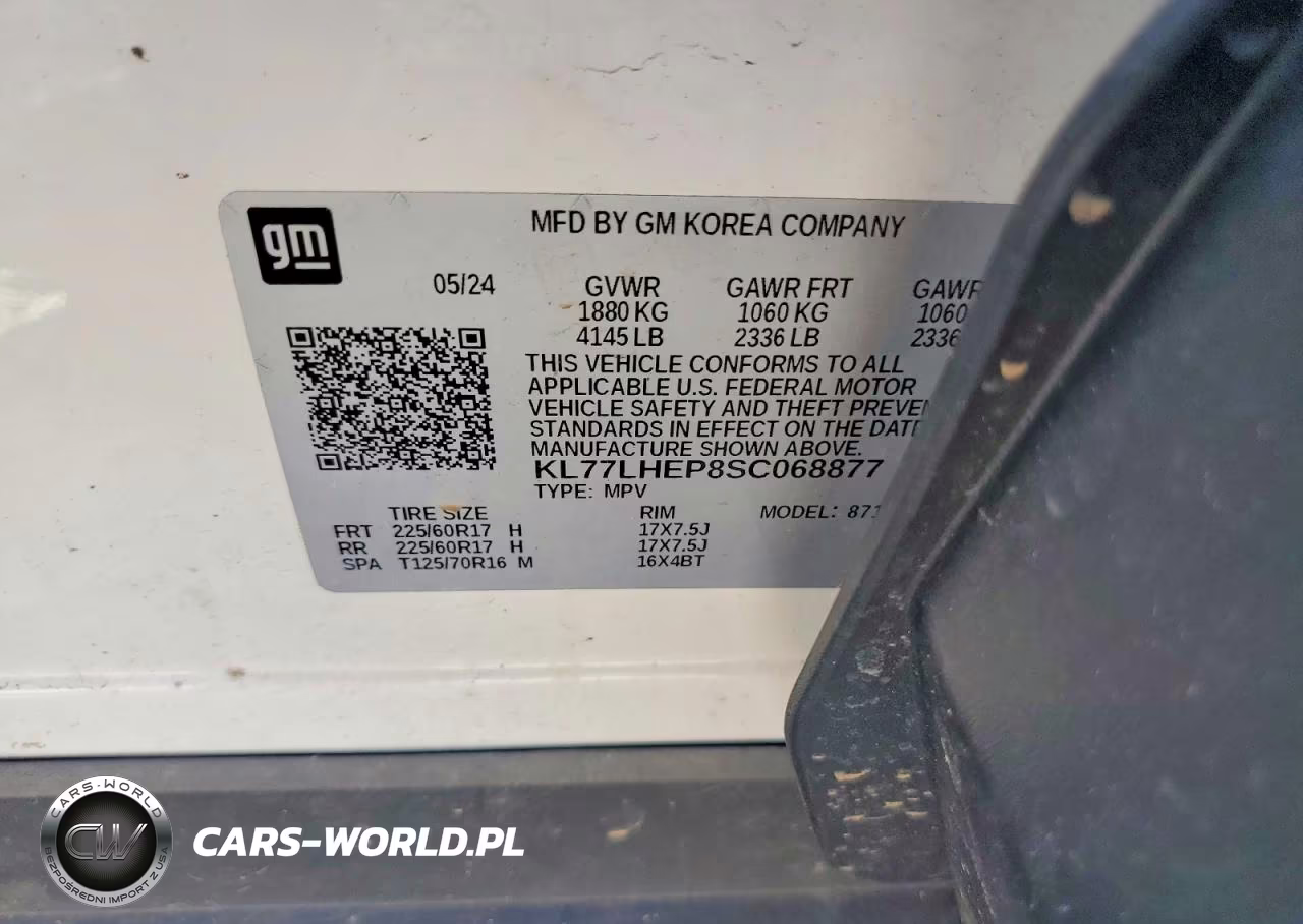 2025 Chevrolet Trax 1Lt VIN:KL77LHEP8SC068877 - 13