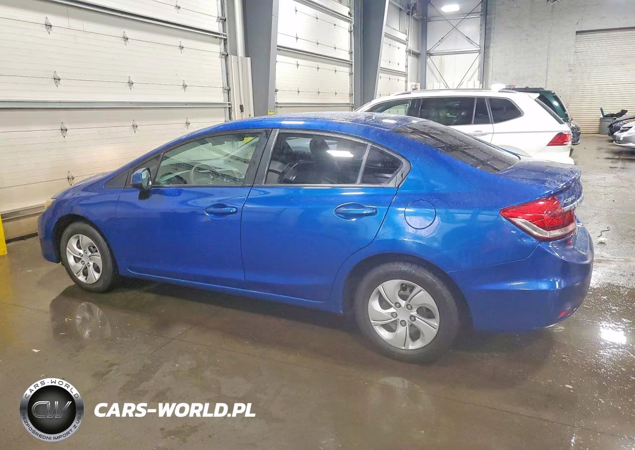 2013 Honda Civic Lx VIN:19XFB2F55DE067791 - 2