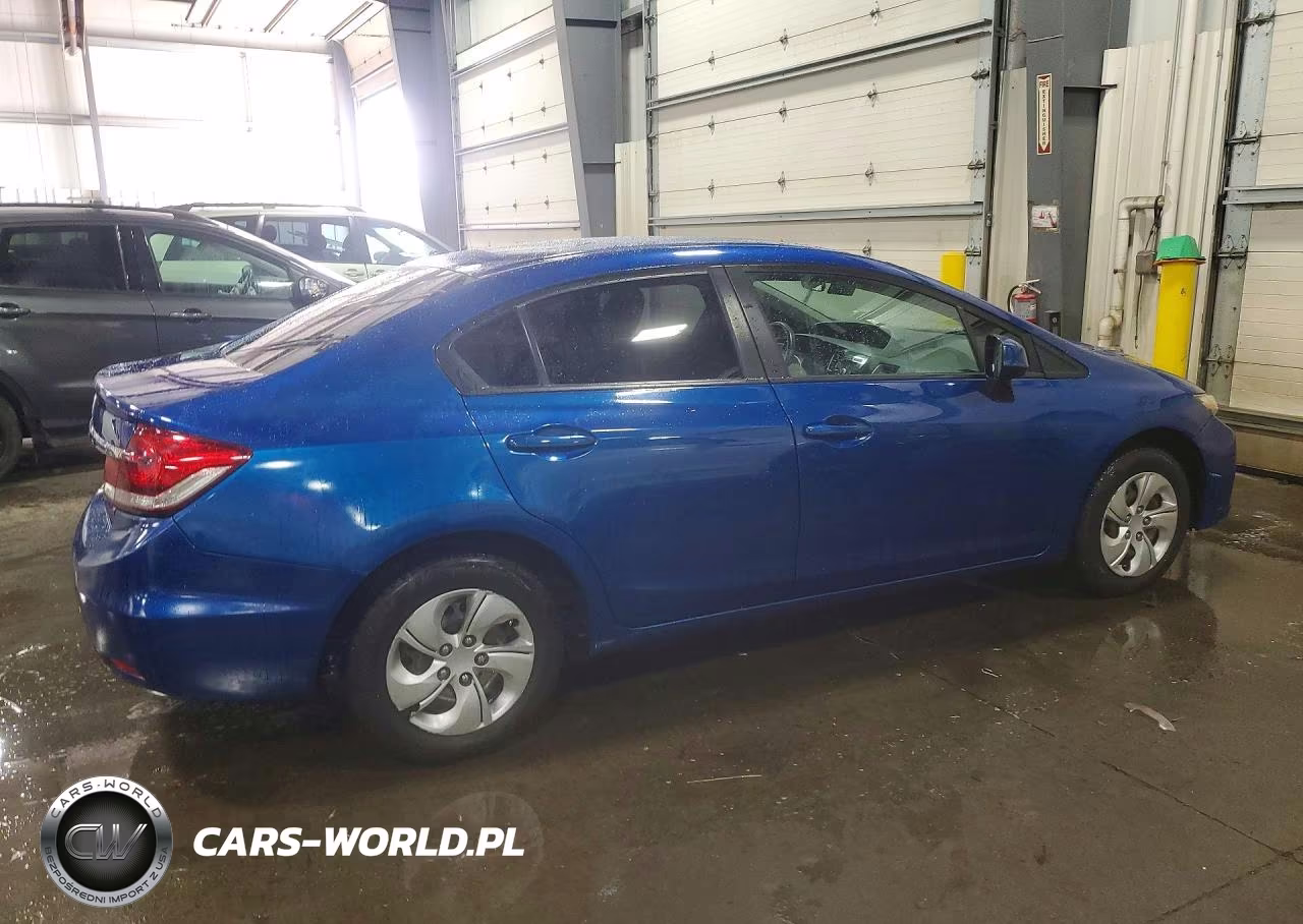 2013 Honda Civic Lx VIN:19XFB2F55DE067791 - 3