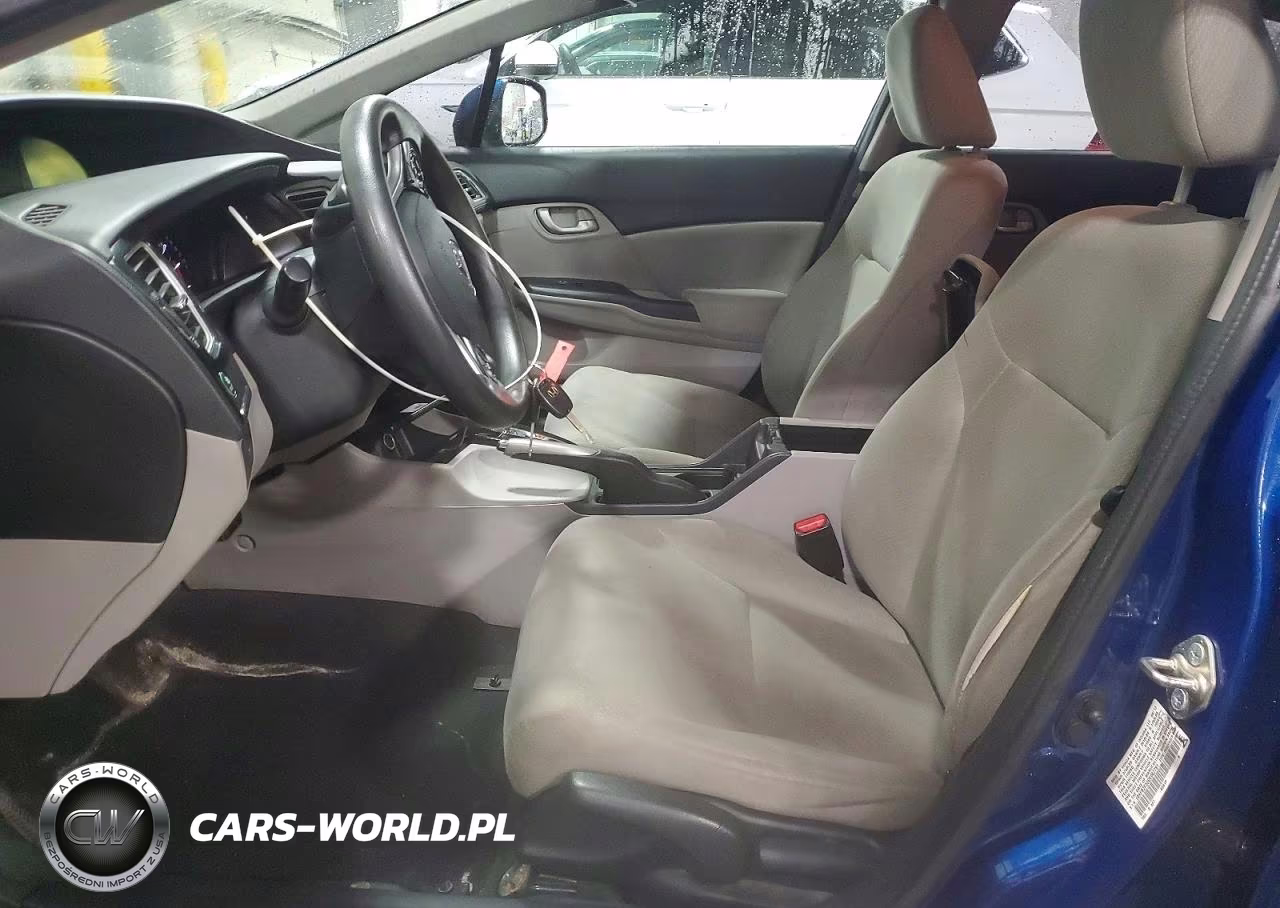 2013 Honda Civic Lx VIN:19XFB2F55DE067791 - 7