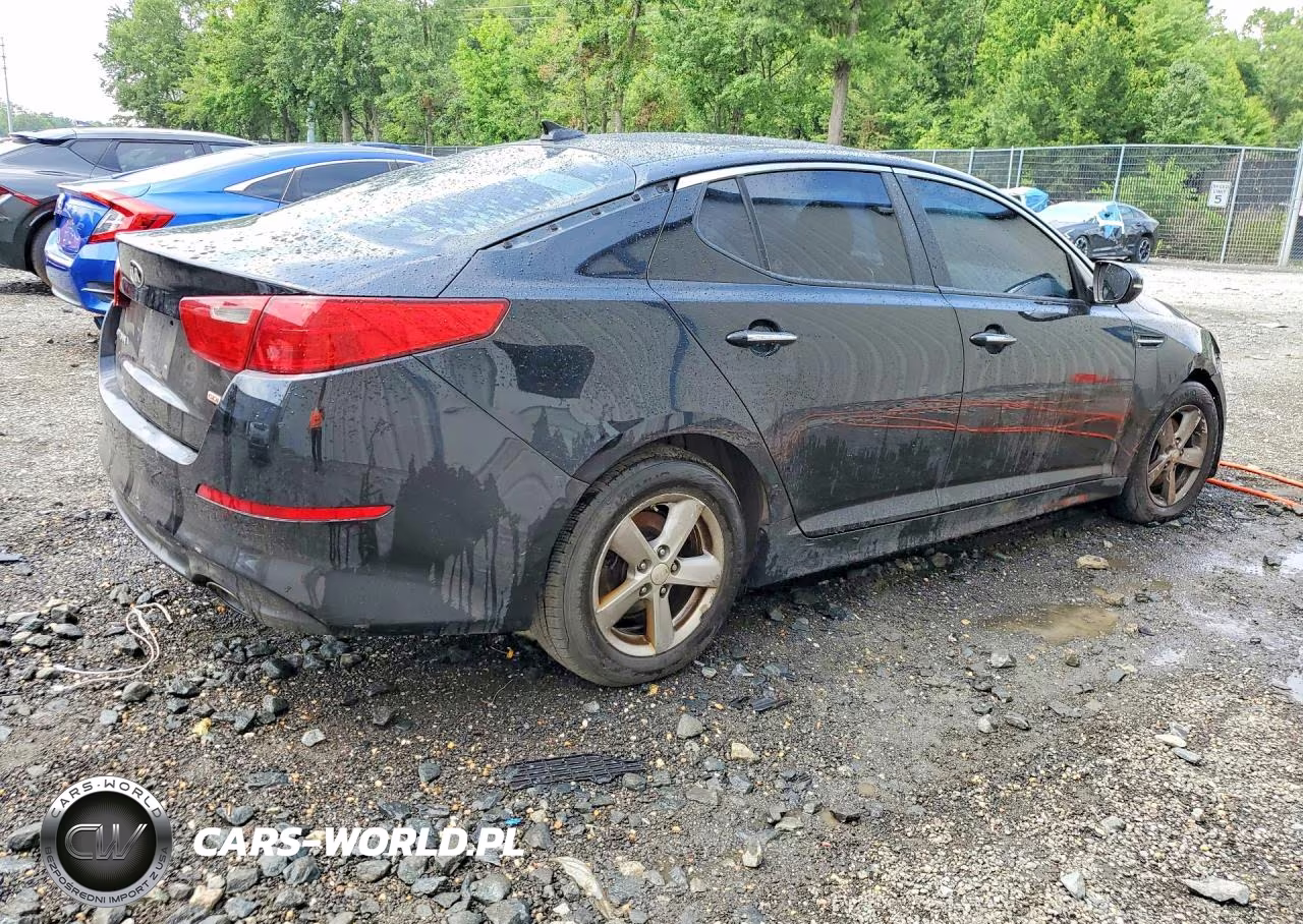 2015 Kia Optima Lx VIN:5XXGM4A77FG441038 - 3