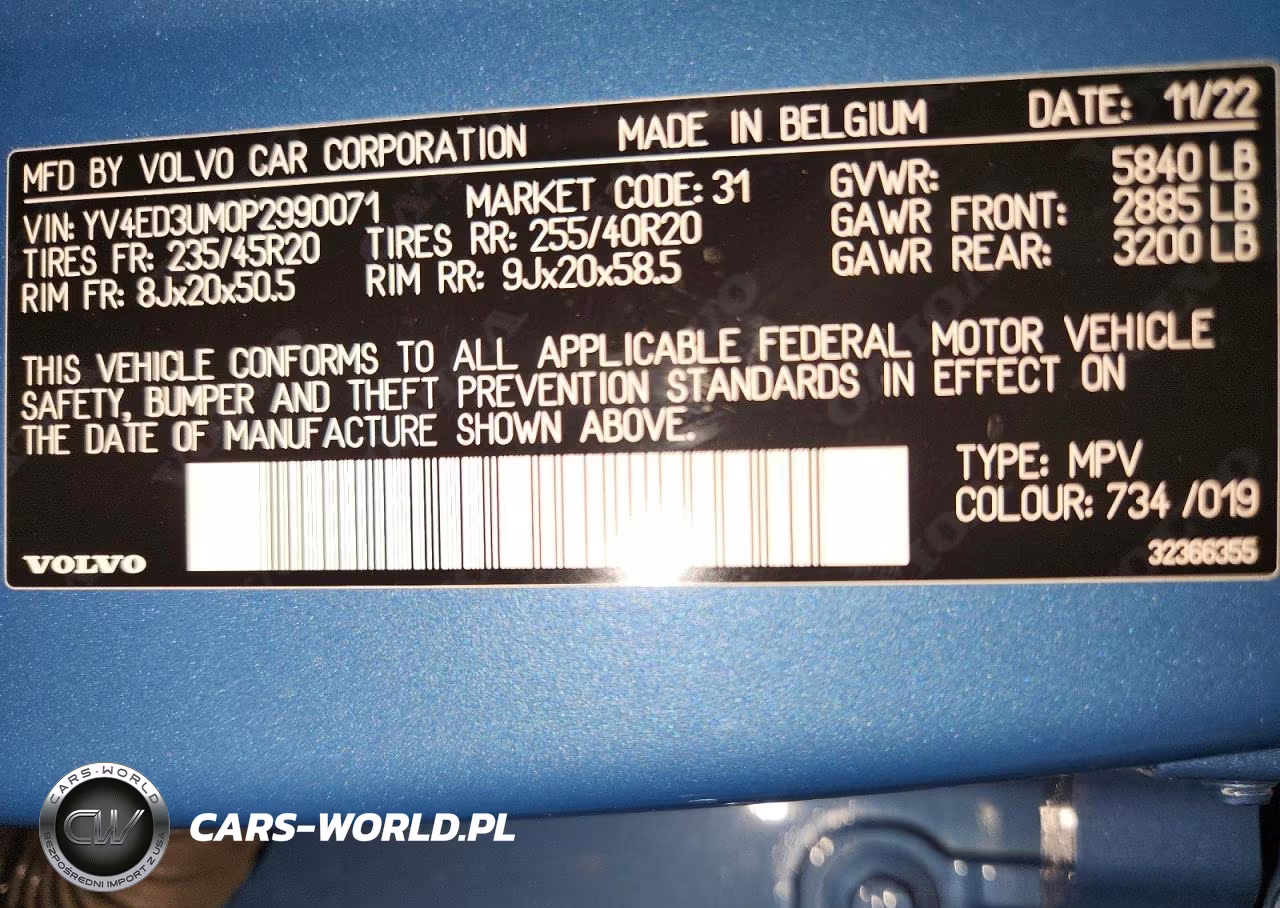 2023 Volvo Xc40 Recharge Ultimate VIN:YV4ED3UM0P2990071 - 14