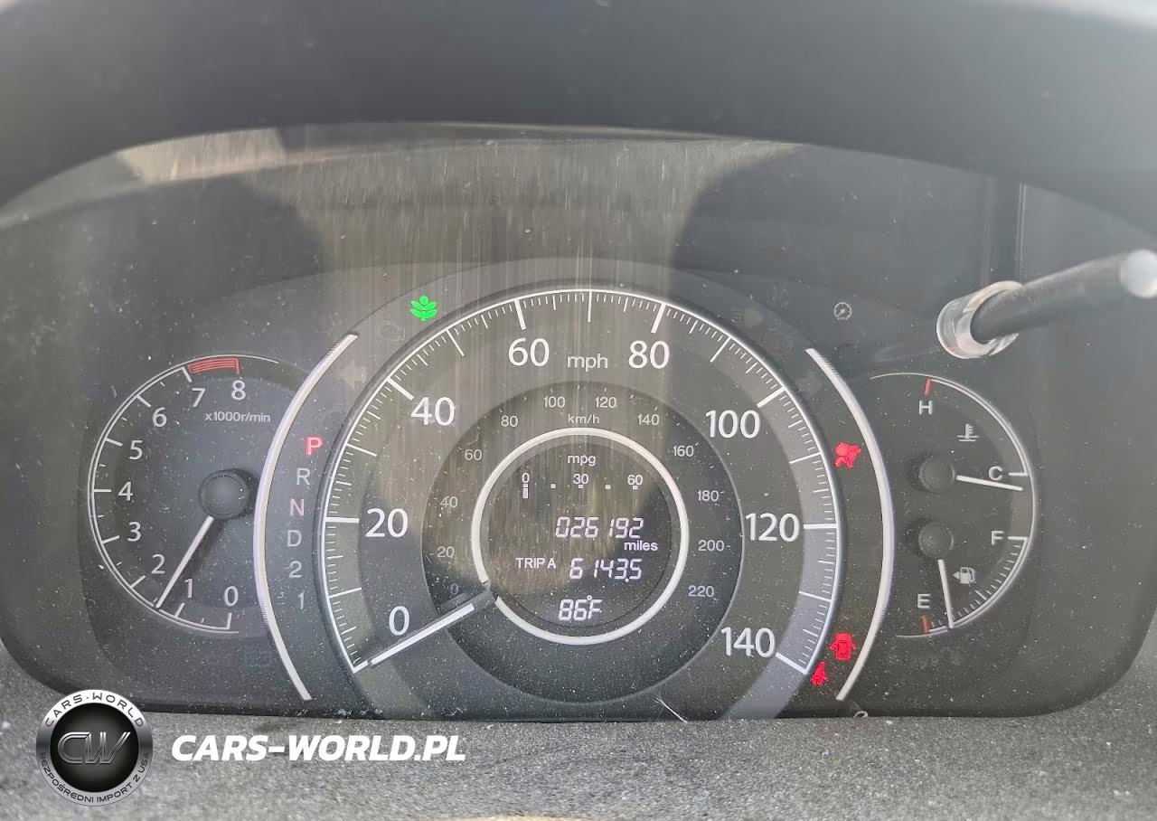 2014 Honda Cr-V Lx VIN:5J6RM4H37EL117026 - 9
