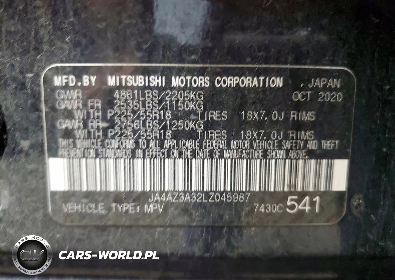 2020 Mitsubishi Outlander Se-Sel-Le VIN:JA4AZ3A32LZ045987 - 13