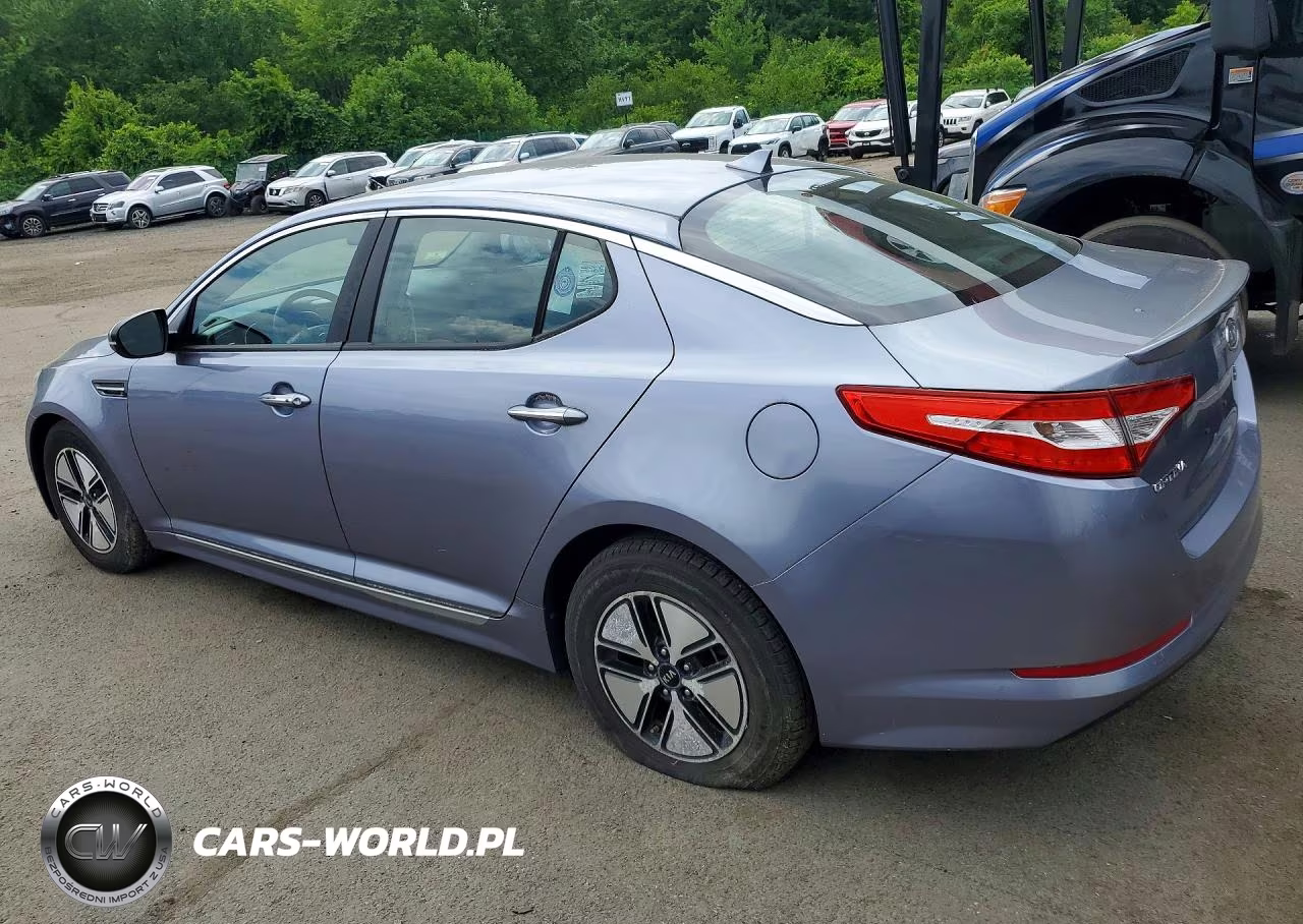 2012 Kia Optima Hybrid VIN:KNAGM4ADXC5011507 - 2
