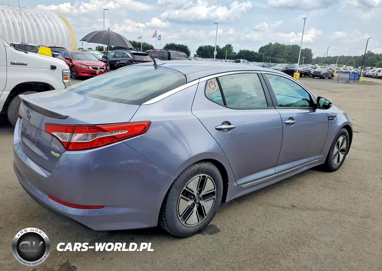2012 Kia Optima Hybrid VIN:KNAGM4ADXC5011507 - 3