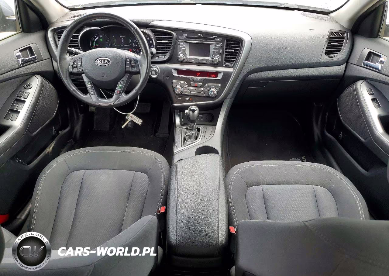 2012 Kia Optima Hybrid VIN:KNAGM4ADXC5011507 - 8