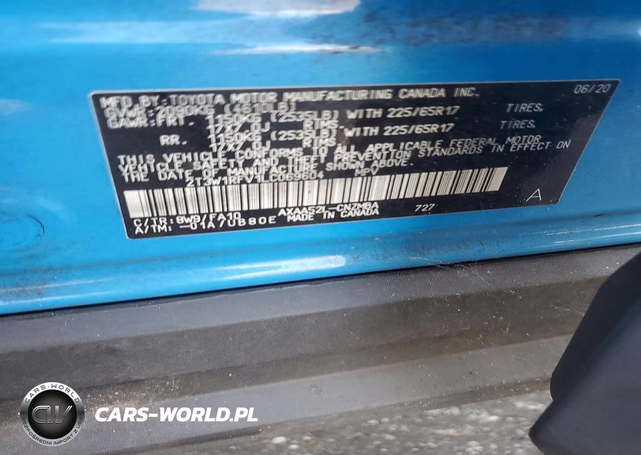 2020 Toyota Rav4 Xle VIN:2T3W1RFV1LC069604 - 14