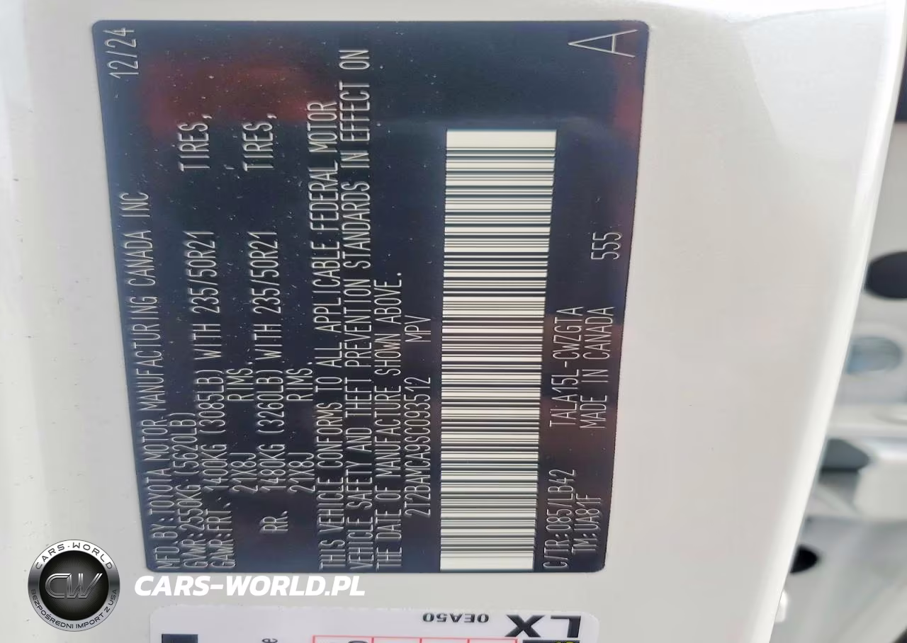 2025 Lexus Rx 350 Premium+ VIN:2T2BAMCA9SC093512 - 13