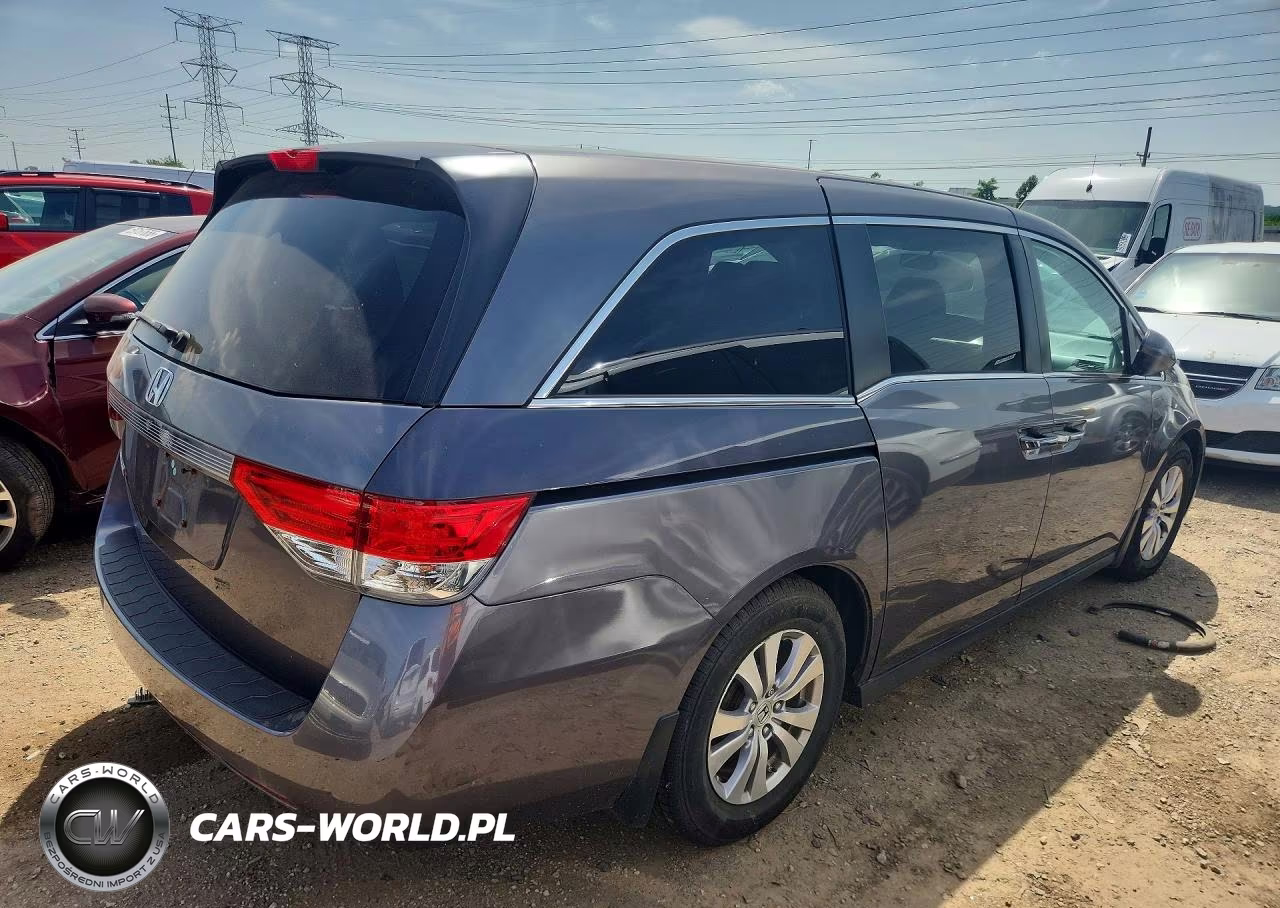 2014 Honda Odyssey Ex VIN:5FNRL5H45EB007201 - 3