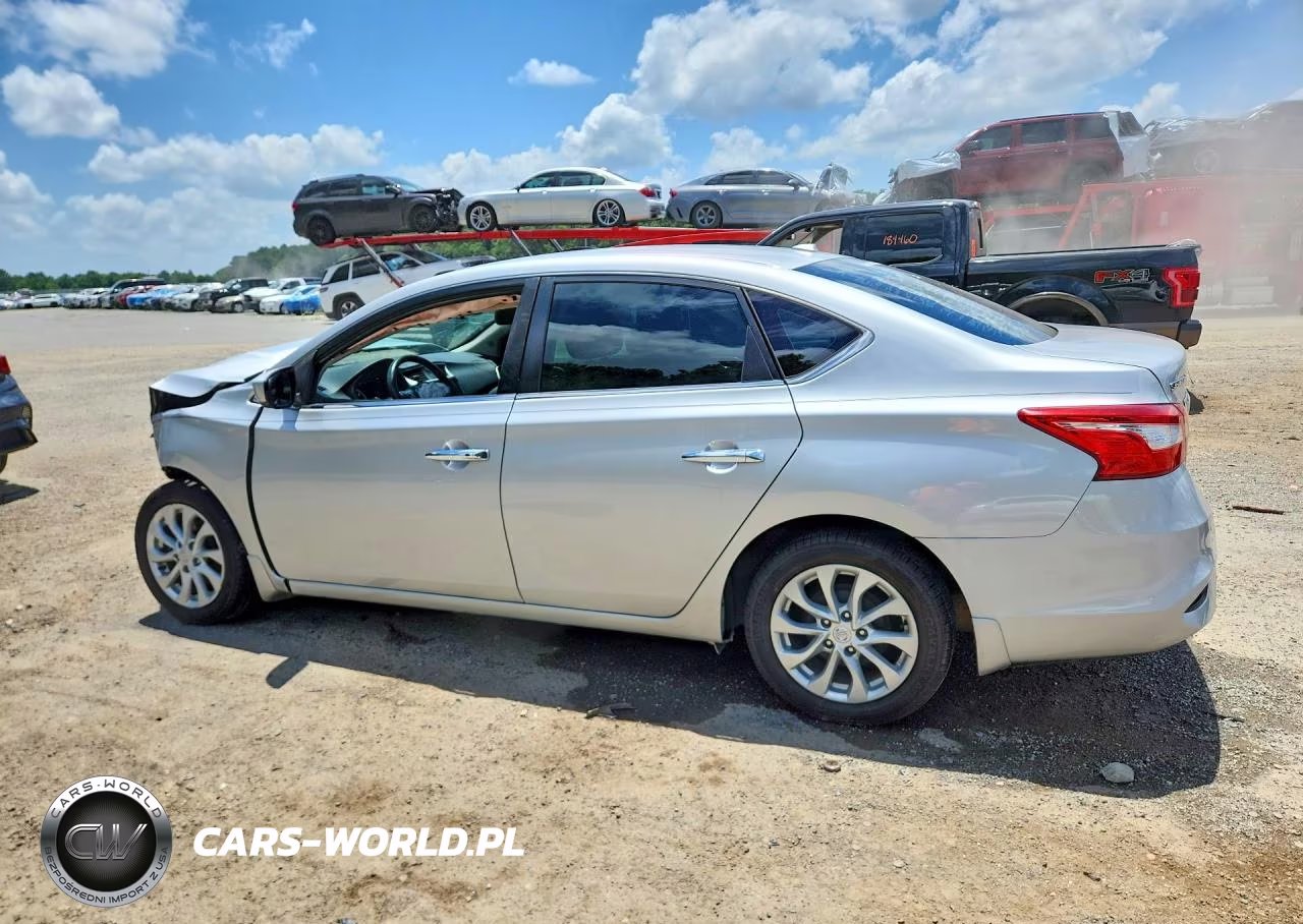 2019 Nissan Sentra Sv VIN:3N1AB7AP0KY437334 - 2