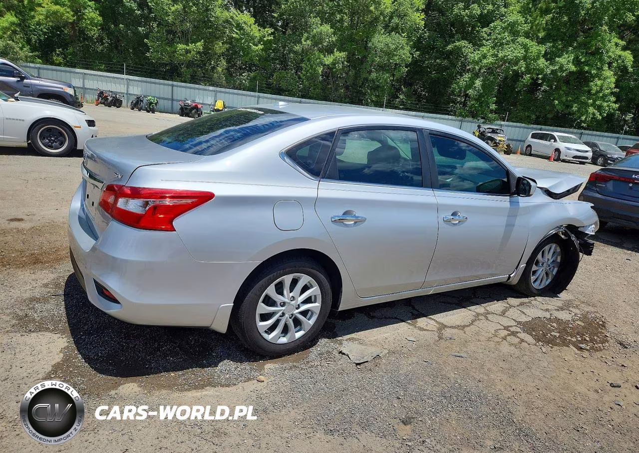 2019 Nissan Sentra Sv VIN:3N1AB7AP0KY437334 - 3