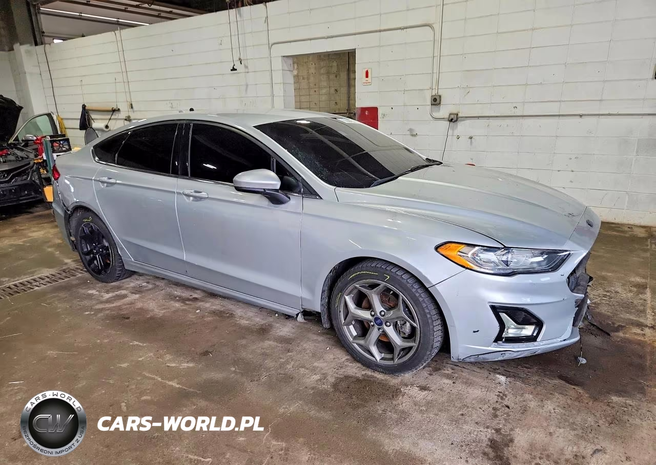 2019 Ford Fusion Se VIN:3FA6P0HD1KR154738 - 4