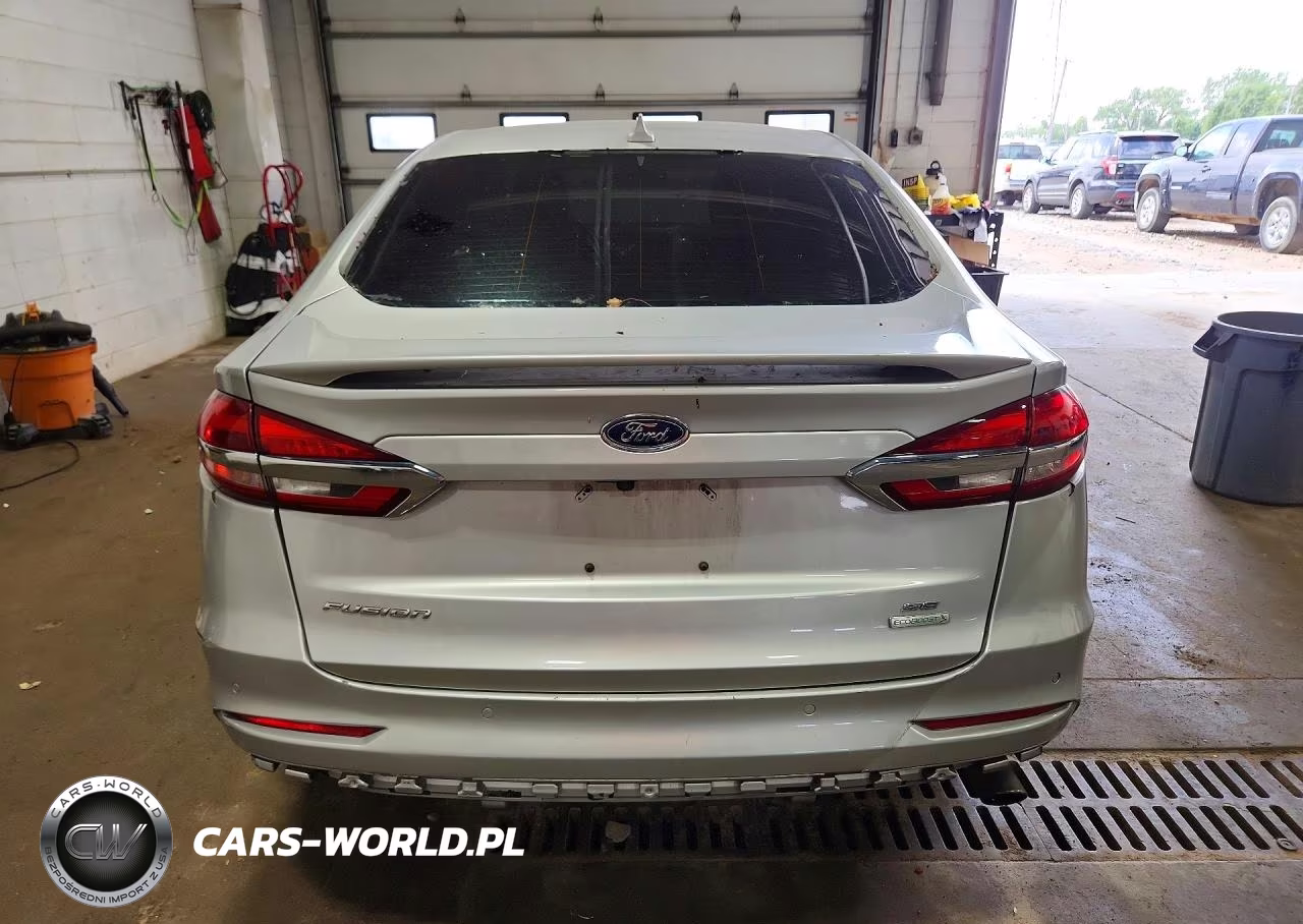 2019 Ford Fusion Se VIN:3FA6P0HD1KR154738 - 6