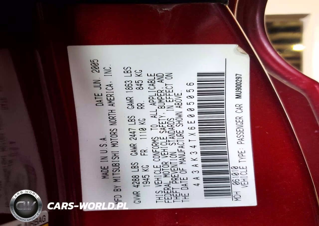 2006 Mitsubishi Eclipse Gt VIN:4A3AK34TX6E005056 - 12